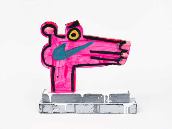 KATHERINE BERNHARDT AND JONATHAN EDELHUBER- PANTHER PANTHER ROSA ROSA