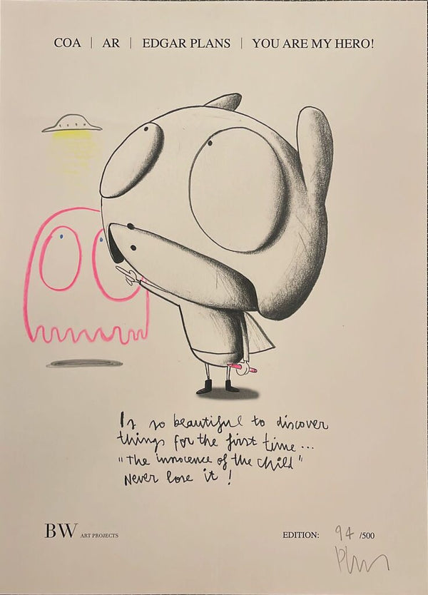 EDGAR PLANS- YOU ARE MY HERO