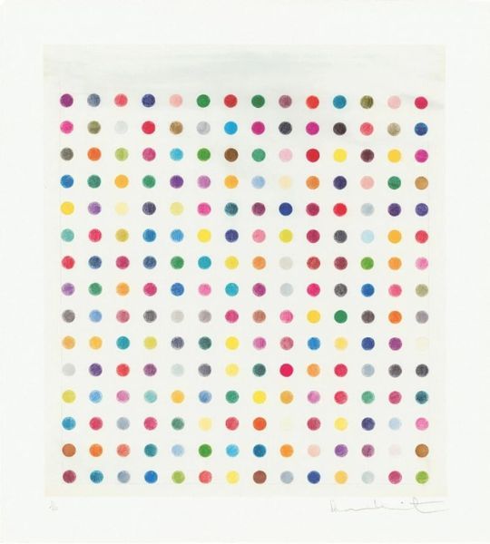 DAMIEN HIRST-UNTITLED B- (SPOT DRAWING)