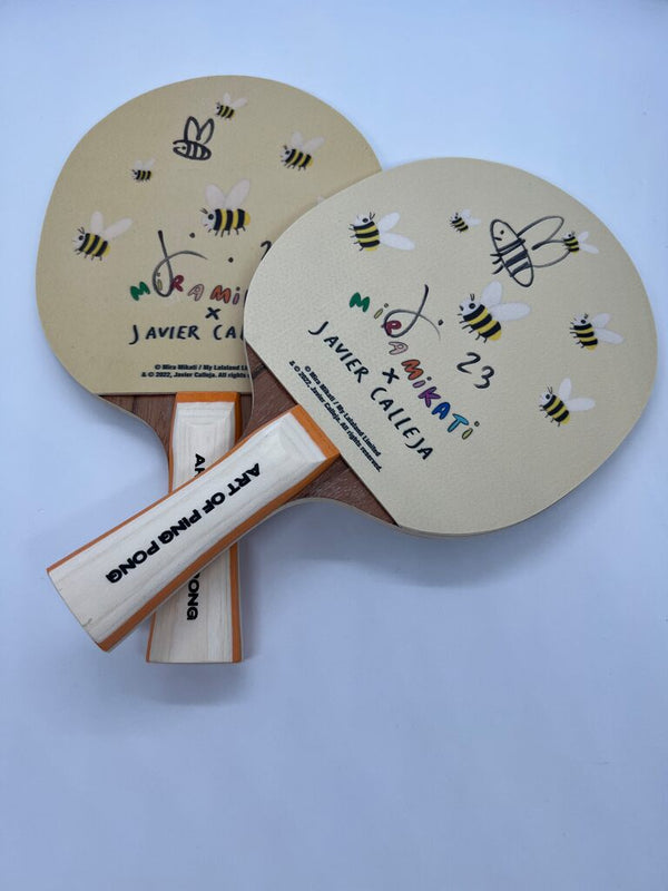 CALLEJA X MAKATI X ART OF PING PONG BATS (HS)
