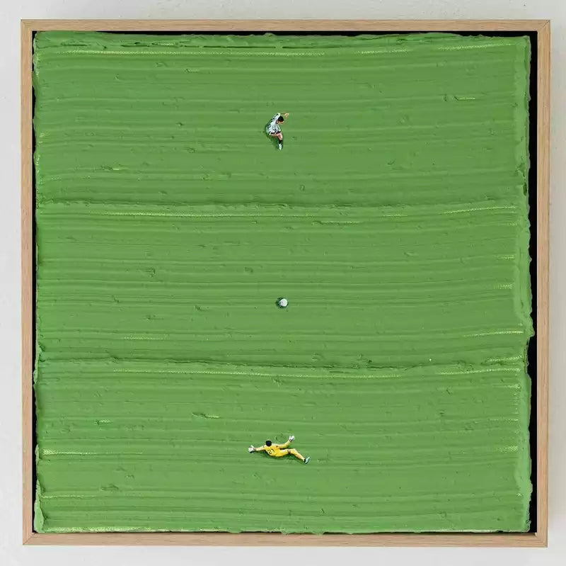 WERNER BRONHORST-"HE'S A KEEPER", (FORBIDDEN GRASS SERIES)