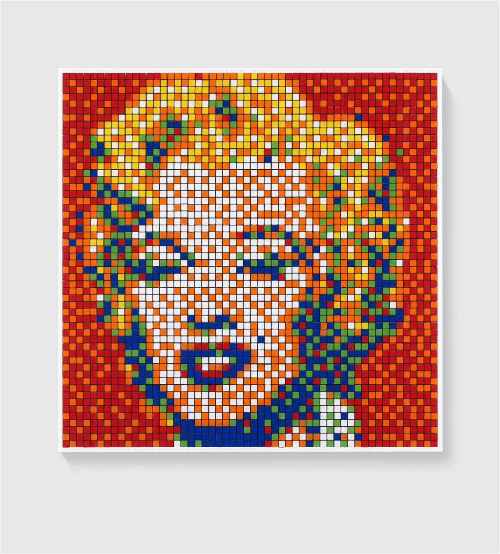 INVADER- RUBIK SHOT RED MARILYN NVDR1-4