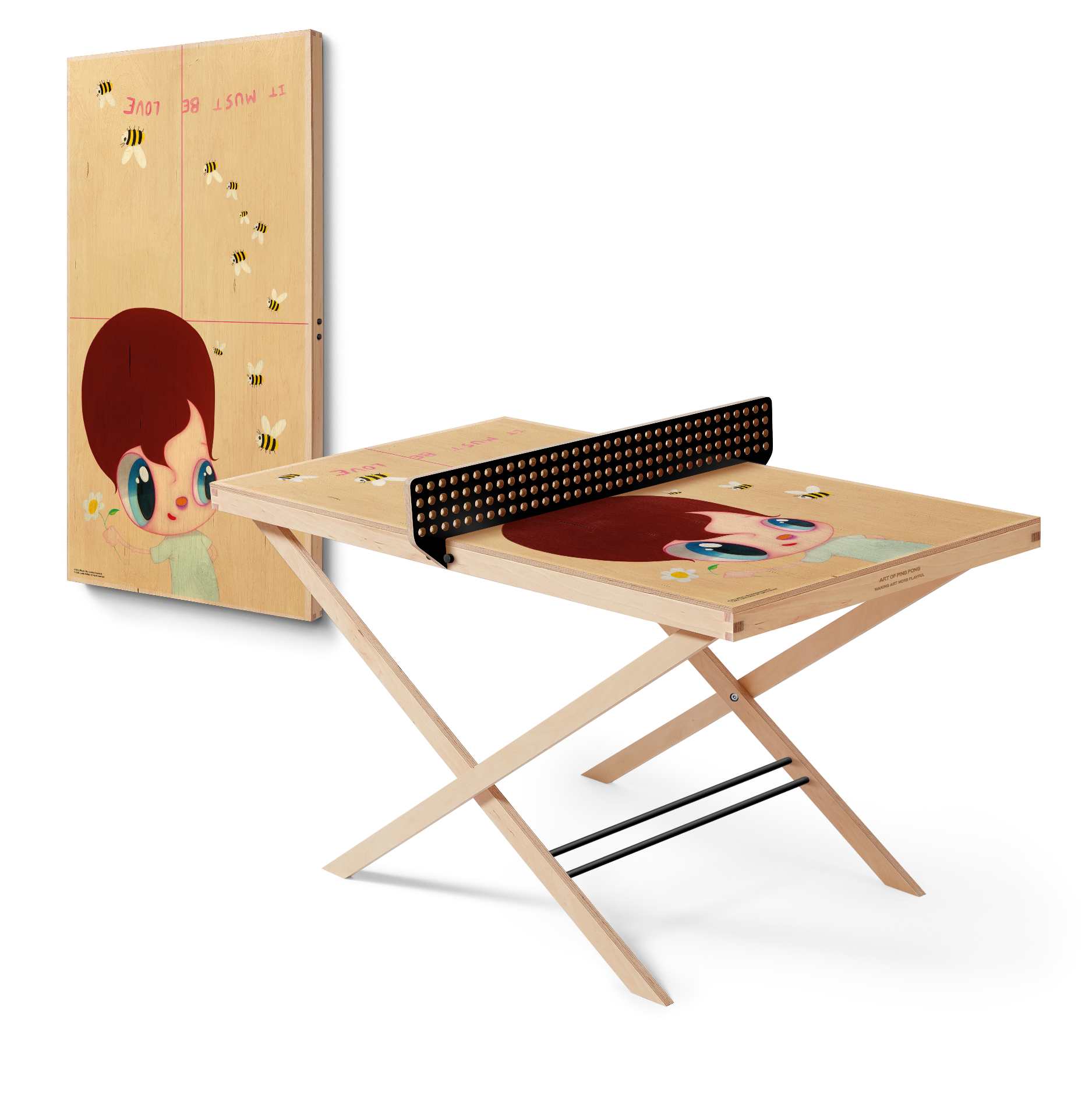 JAVIER CALLEJA X MIRA MAKATI ART OF PING PONG TABLE