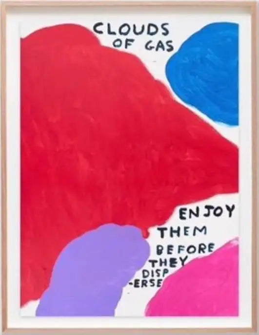 DAVID SHRIGLEY- CLOUD OF GAS