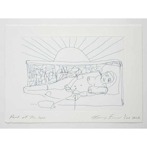 TRACEY EMIN- A SECOND LIFE BOOK & PRINT