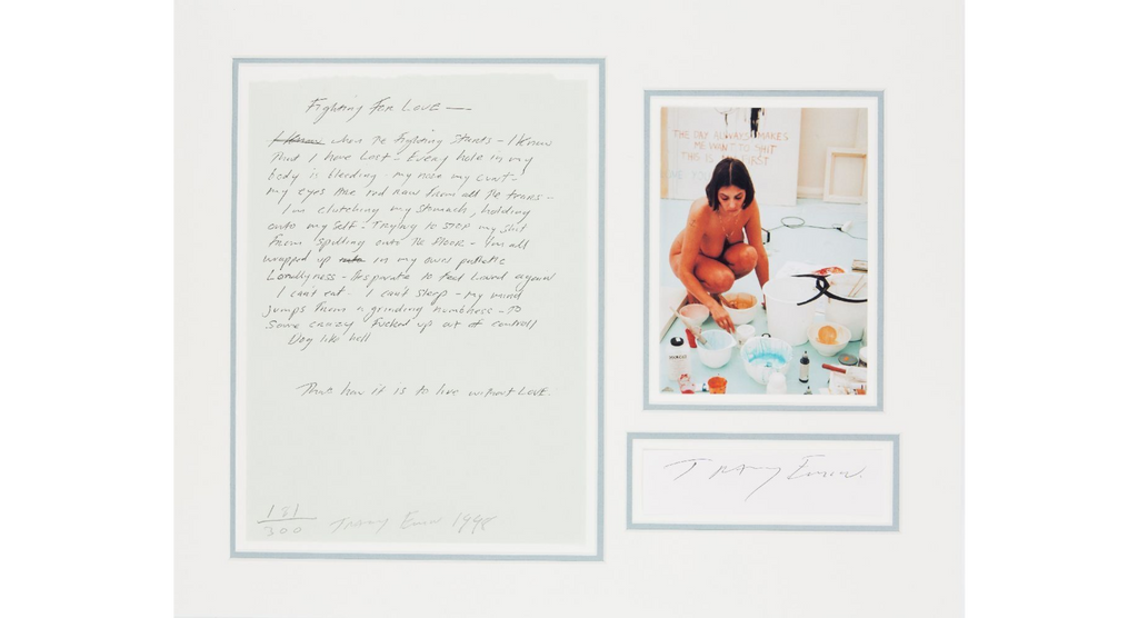 TRACEY EMIN- FIGHTING FOR LOVE