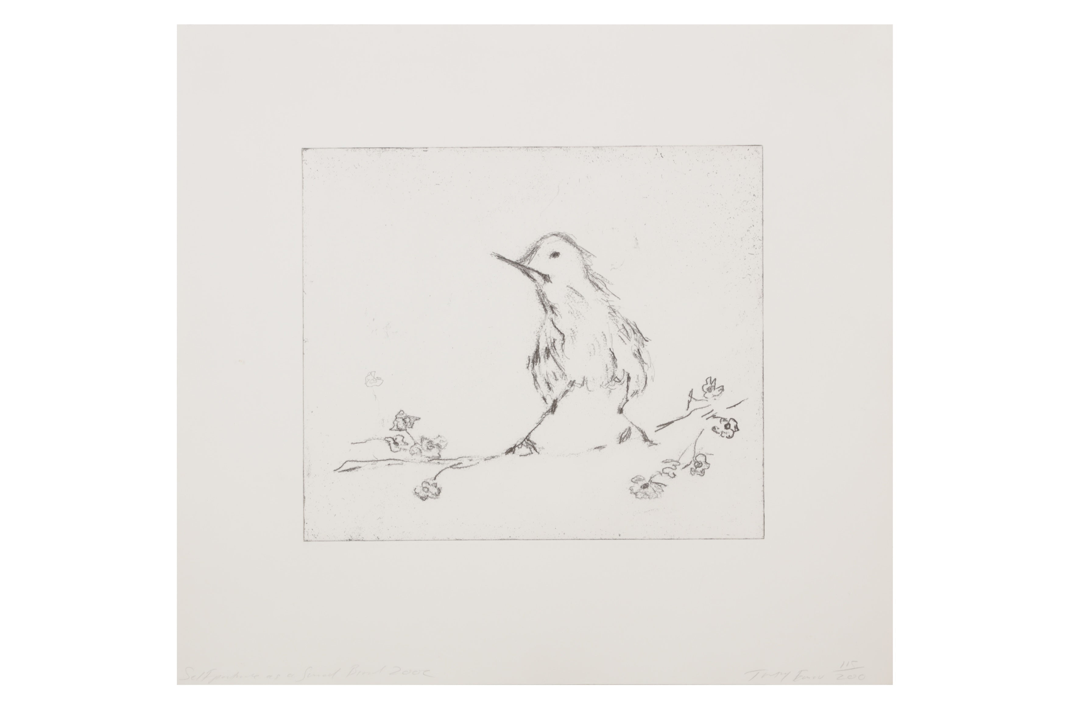 TRACEY EMIN- SELF- PORTRAIT AS A SMALL BIRD