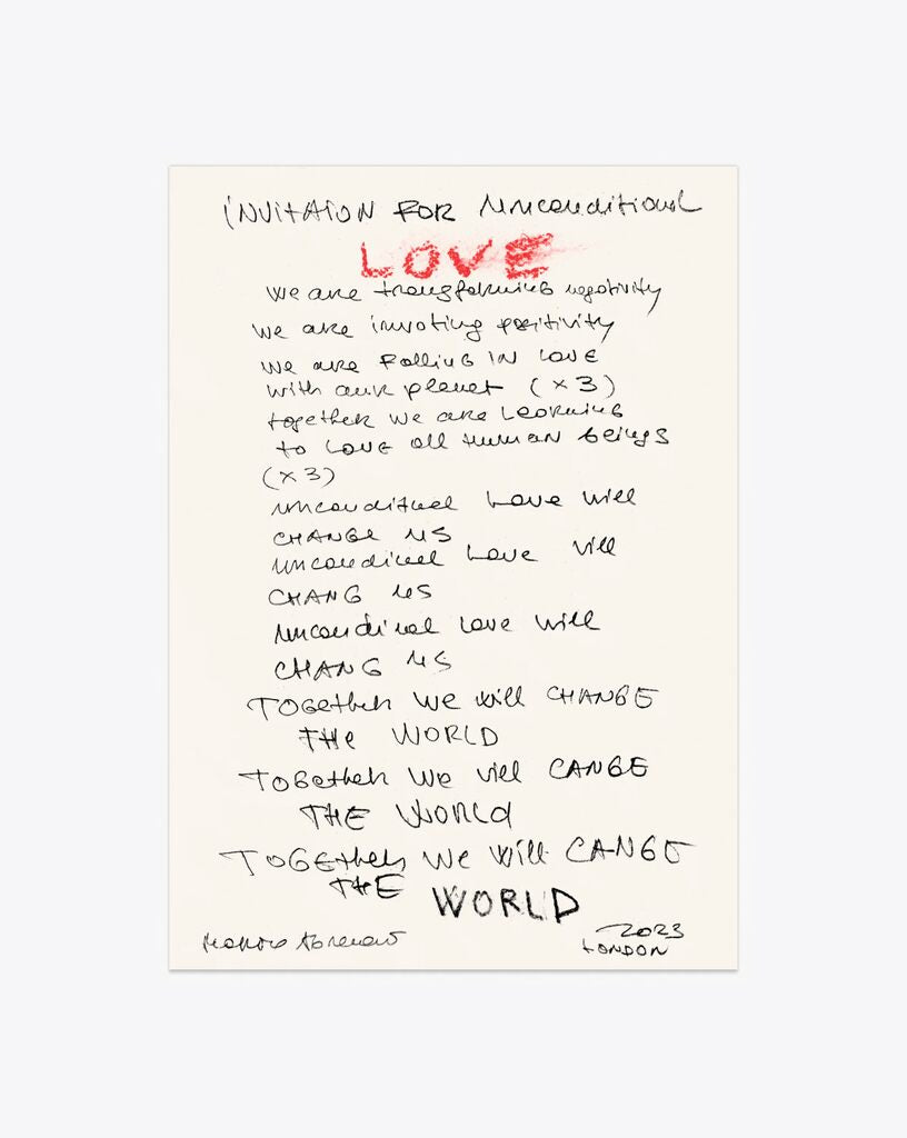 MARINA ABRAMOVIC- UNCONDITIONAL LOVE