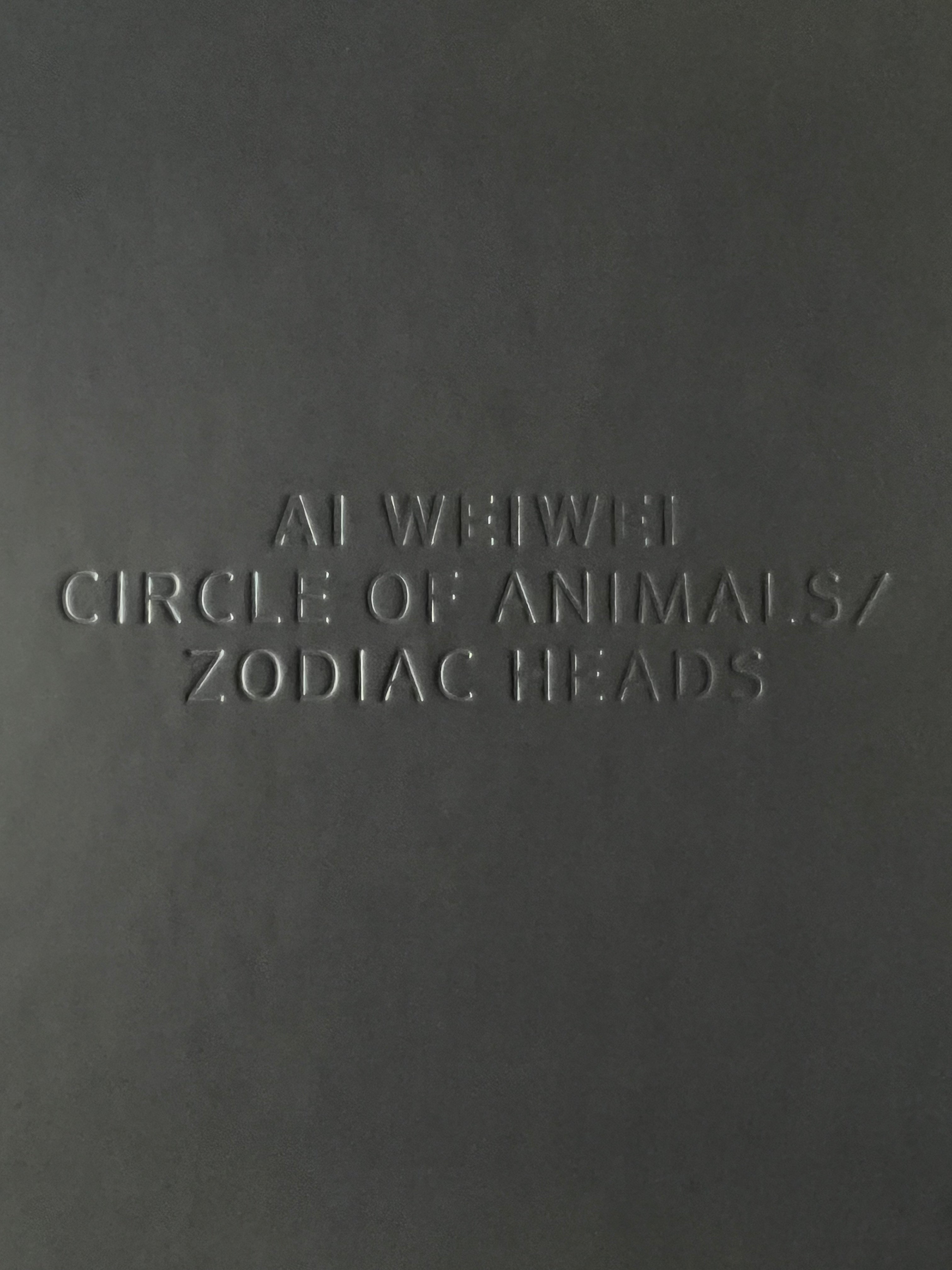 AI WEI WEI- CIRCLE OF ANIMALS ZODIAC HEADS
