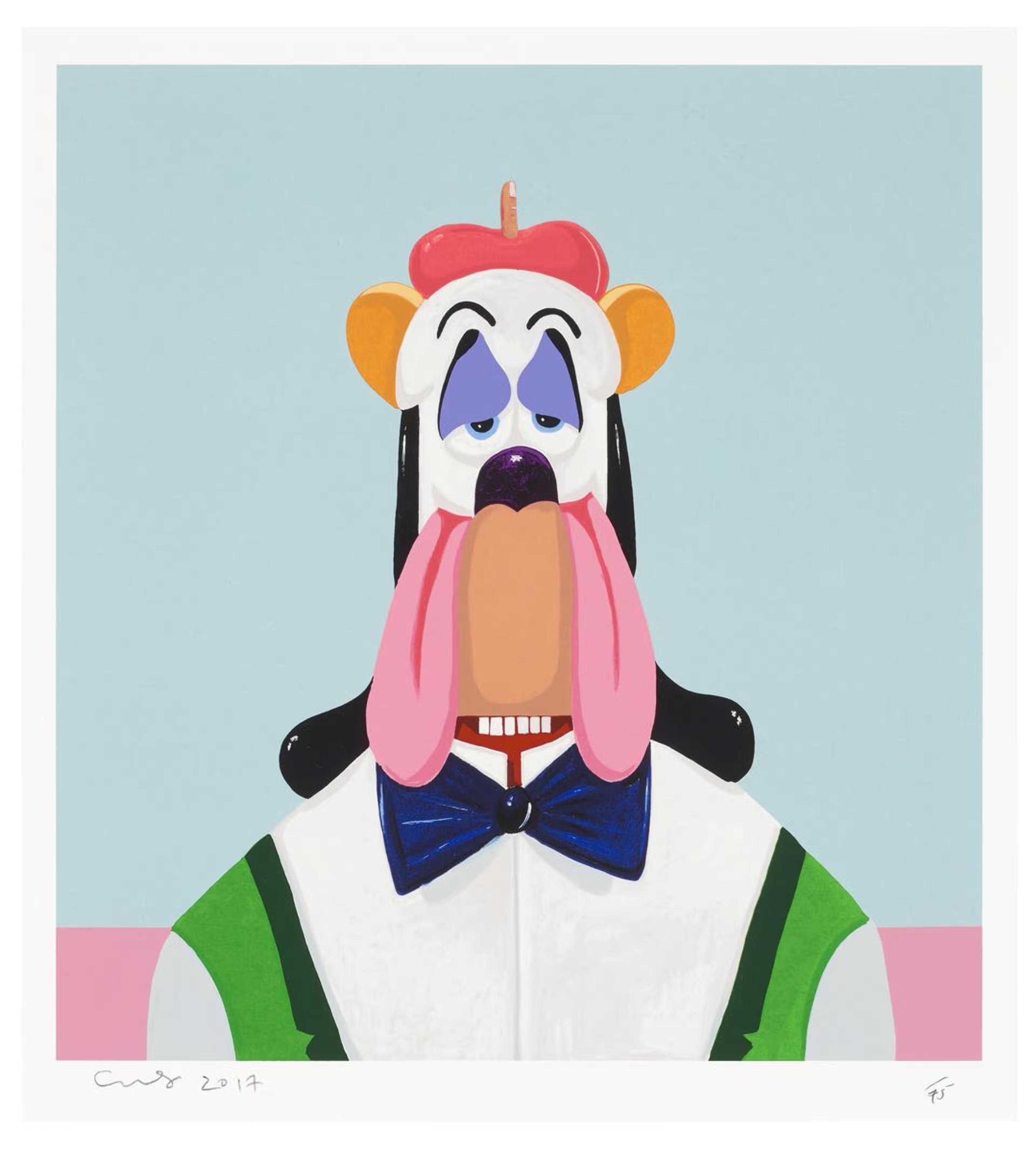 GEORGE CONDO-DROOPY DOG ABSTRACTION