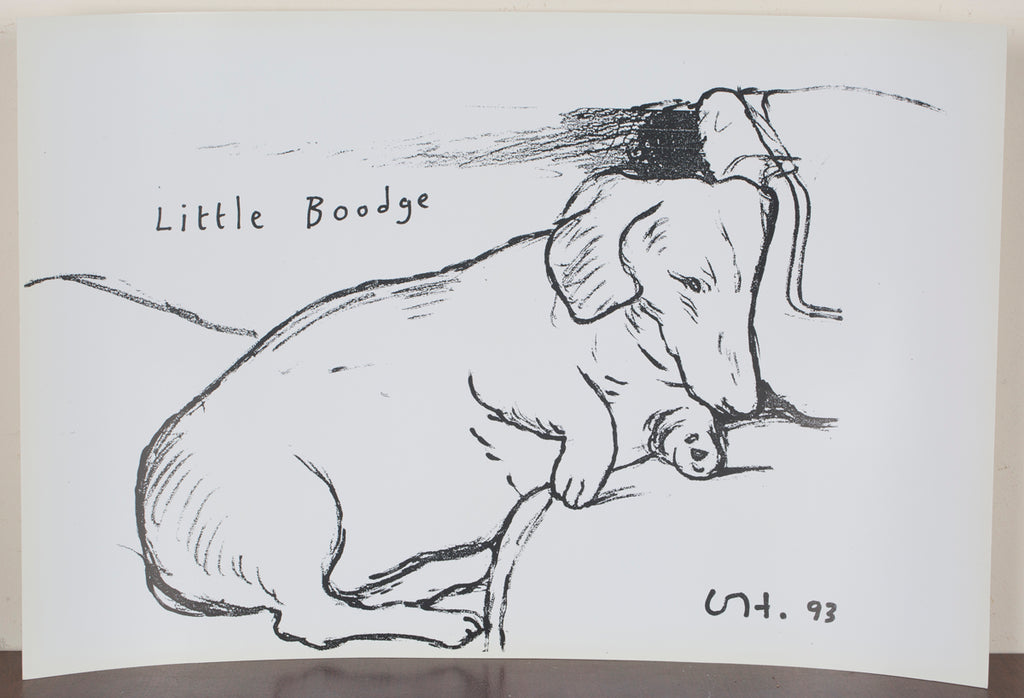 DAVID HOCKNEY- LITTLE BOODGE