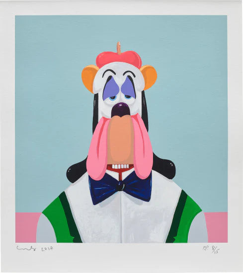 GEORGE CONDO-DROOPY DOG ABSTRACTION