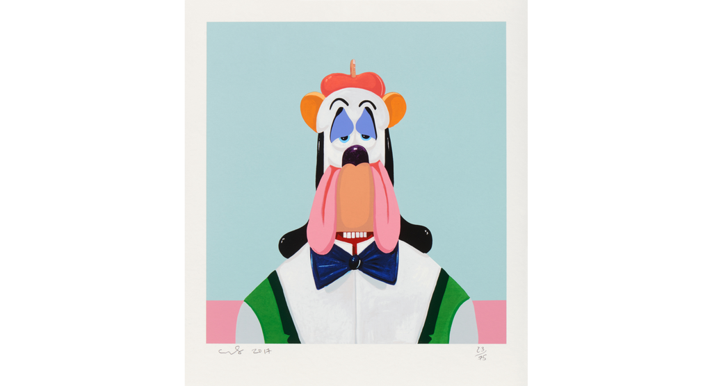 GEORGE CONDO-DROOPY DOG ABSTRACTION