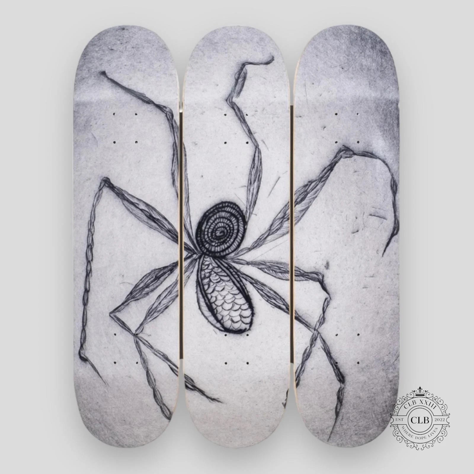 LOUIS BOURGEOIS ODE À MA MÈRE TRIPTYCH SKATE DECKS