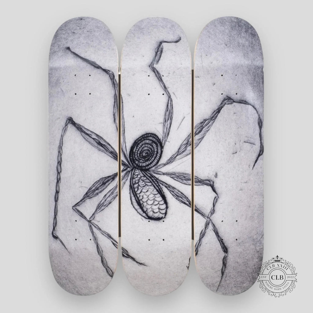 LOUIS BOURGEOIS ODE À MA MÈRE TRIPTYCH SKATE DECKS