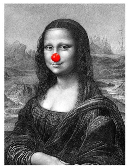 MR BRAINWASH- MONA KEEP SMILING