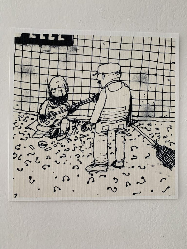DRAN- MUSICAL MELODY, DESSIN DU JOUR, HAND SIGNED