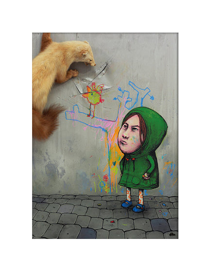 DRAN – LA FILLETTE ET LA BELETTE