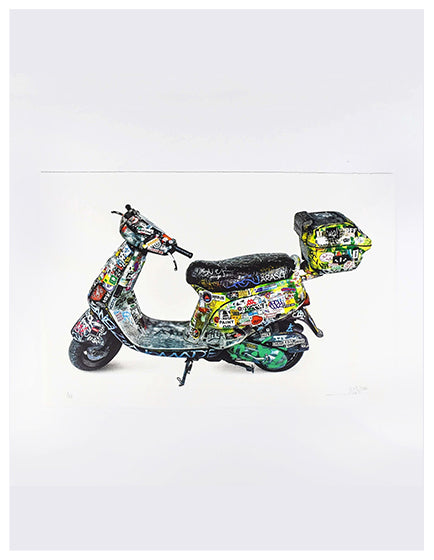 SPACE INVADER- SCOOTER