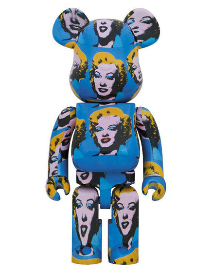 BEARBRICK ANDY WARHOL MONROE 1000%