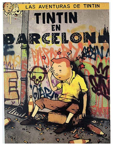 DRAN- TINTIN IN BARCELONA