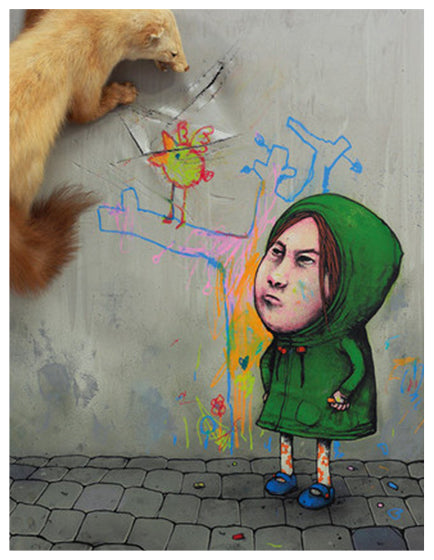 DRAN – LA FILLETTE ET LA BELETTE