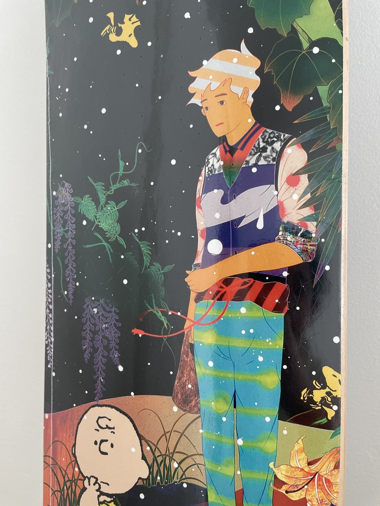 TOMOKAZU MATSUYAMA X PEANUTS X HUF X SKATE DECK