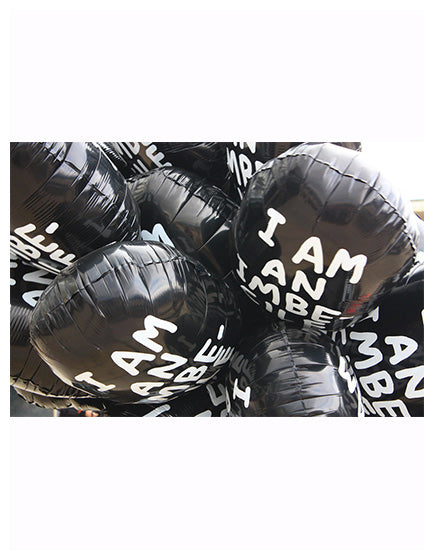 DAVID SHRIGLEY- “I AM AN IMBECILE” BALLOON