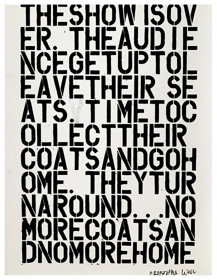 CHRISTOPHER WOOL & FELIX GONZALEZ-TORRES, UNTITLED