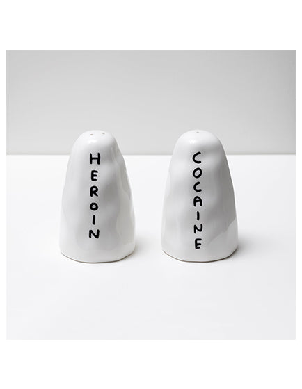 DAVID SHRIGLEY- HEROIN AND COCAINE SHAKERS