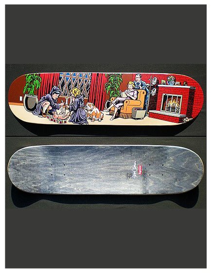 SEAN CLIVER X SUPREME DICK & JANE SKATE DECK