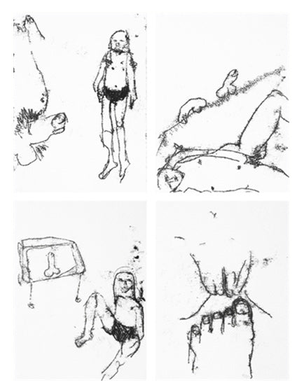 TRACEY EMIN-“ILLUSTRATIONS FROM MEMORY”