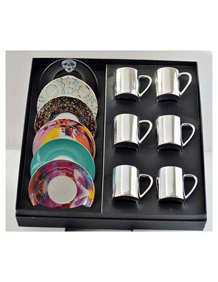 HIRST ANAMORPHIC EXPRESSO CUPS SET X6