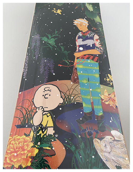 TOMOKAZU MATSUYAMA X PEANUTS X HUF X SKATE DECK