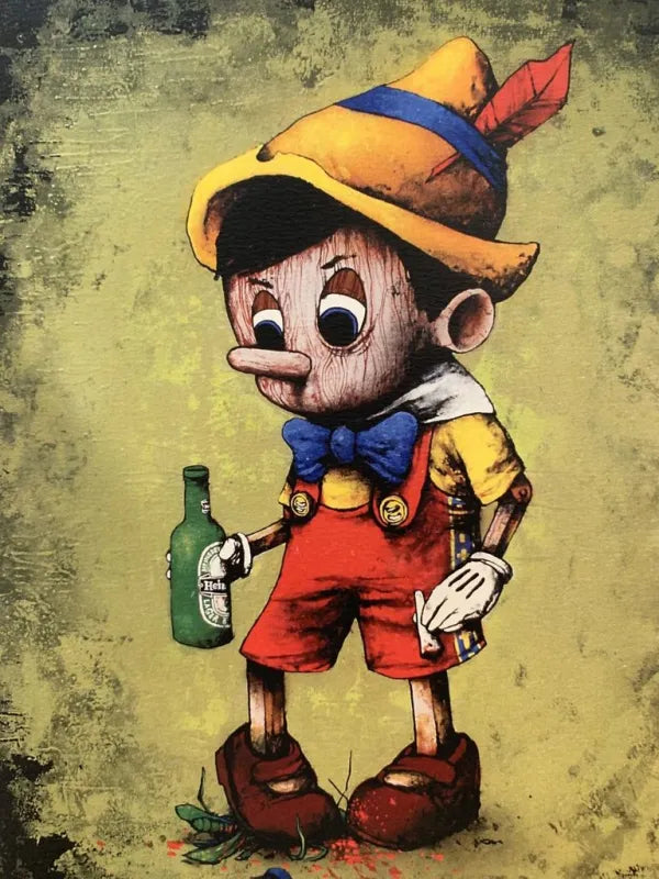 DRAN- “PINOCCHIO WITH BEER”