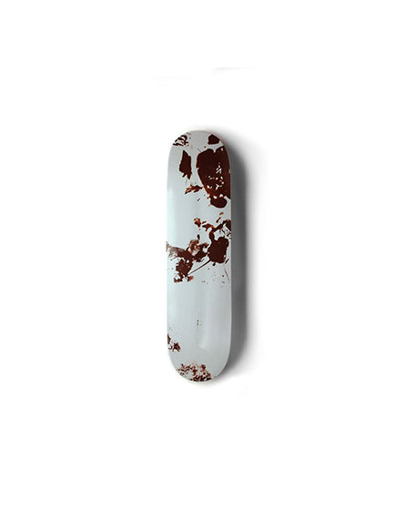 CHRISTOPHER WOOL X SUPREME NYC BROWN SKATE DECK